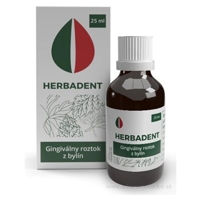 Herbai HERBADENT Gingivální roztok z bylin 25 ml