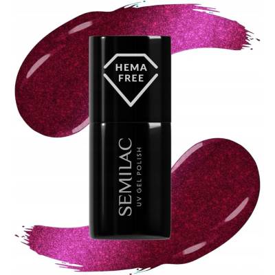 Semilac Hybridný lak 468 Pink Cosy Essentials 7 ml
