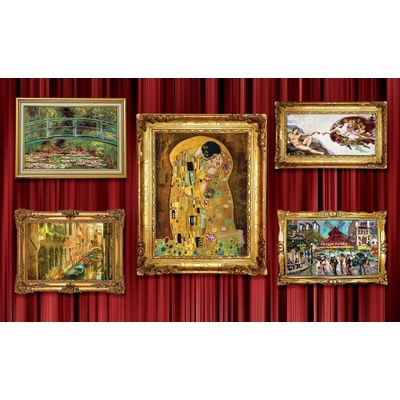 Preinterier FT3378 Fototapeta na stenu Obrazy na červenej stene vlies 104cm x 70cm