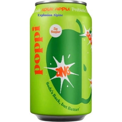 Poppi Sour Apple 355 ml