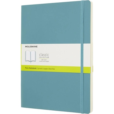 Moleskine Zápisník XL měkké desky tyrkysový čistý B5 96 listů – Hledejceny.cz