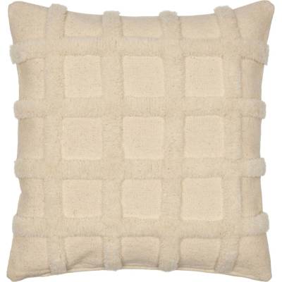 Ferm Living Vlněný polštář s výplní Norte Grid 50x50