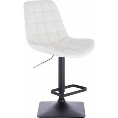 LuxuryForm Design Paris na čiernej hranatej podstave / biela
