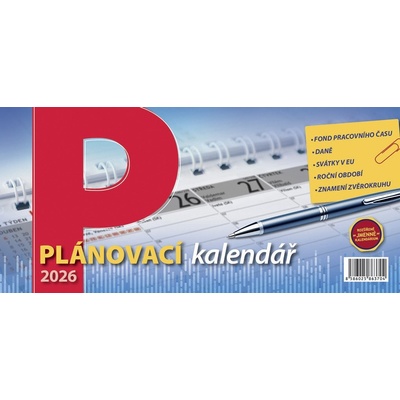 Plánovací stolní 2026
