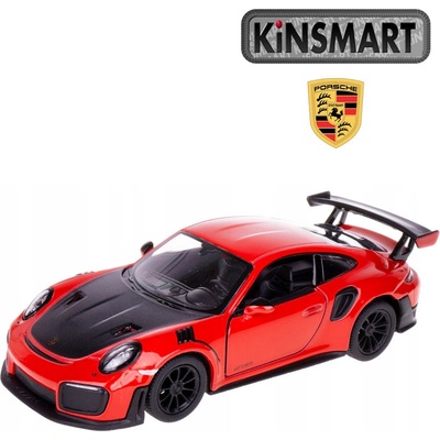Kinsmart Porsche 911 GT2 RS červené 1:36