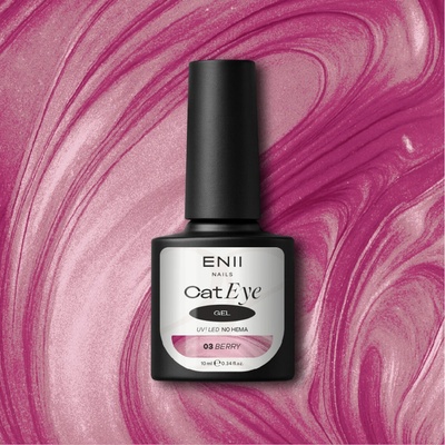 ENII NAILS Cat Eye Gel 03 Berry 10 ml