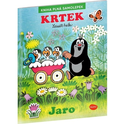 Krtek a jaro - kniha samolepek