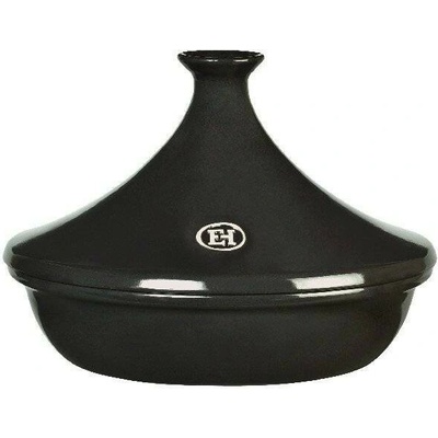 Emile Henry Keramický hrnec tajine Flame, Ø 27 cm, pepřová 795626
