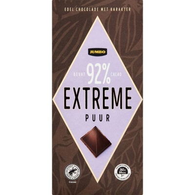 Jumbo hořká 92% 100 g