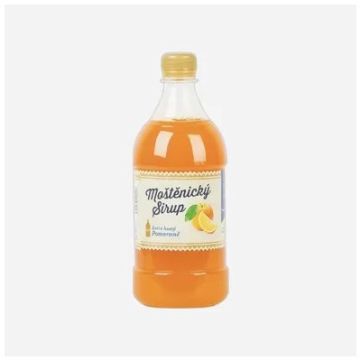 Moštěnický sirup Pomerančový sirup 12 x 700 ml
