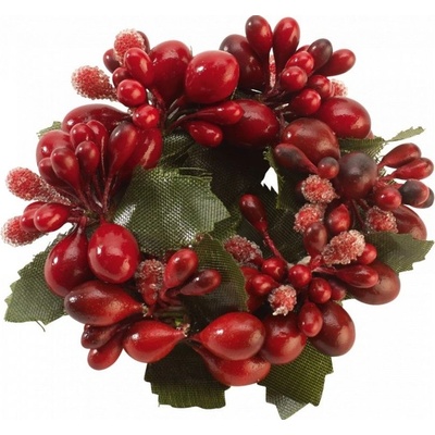 Villeroy & Boch Winter Collage Accessoires Kroužek na ubrousky červené bobule 6 cm