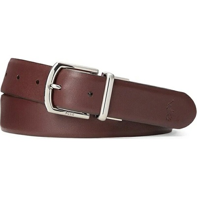 Polo Ralph Lauren oboustranný pásek pánský kožený 405800534 burgundské