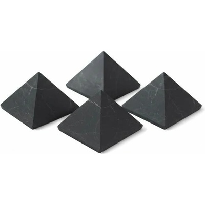 Šungit pyramida 3cm neleštěná