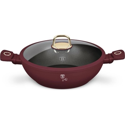 wok s poklicí a titanovým povrchem 30 cm Leonardo Collection BH-8035