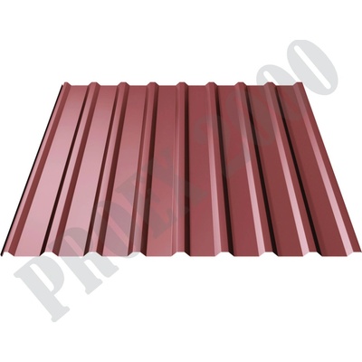 Ruukki 30 T20 0,5 mm 1095 mm / 3000 mm RR750 cihlově červená