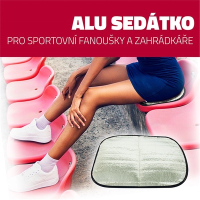 Yate Karimatkové sedátko ALU 40x30 cm - stříbrná – Hledejceny.cz