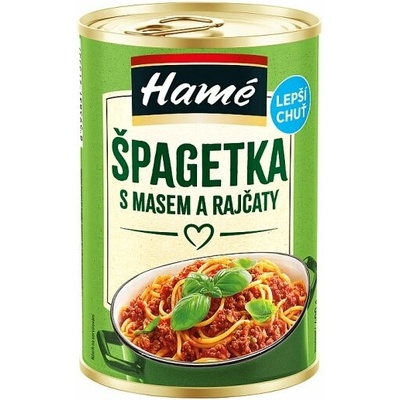 Hamé Špagetka s mäsom a rajčinami 400 g