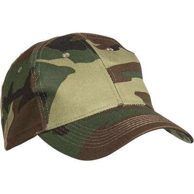 MIL-TEC baseball s kšiltem WOODLAND
