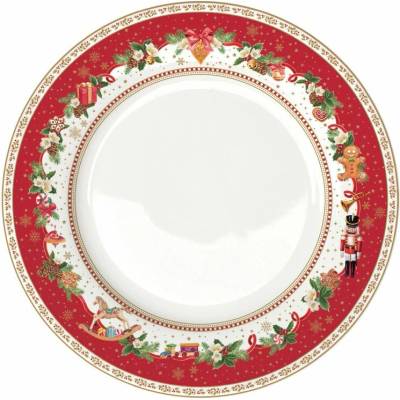 Easy Life Plytký tanier 26,5 cm Christmas Memories