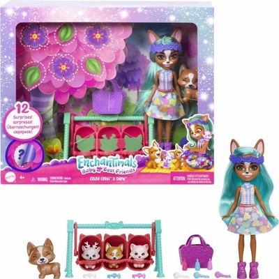Mattel Enchantimals Panenka a miminka, více druhů