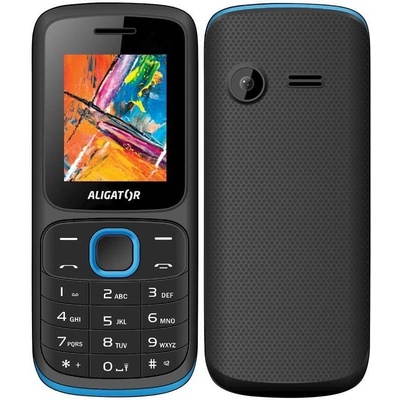 ALIGATOR D210 Dual SIM černo-modrý – Hledejceny.cz