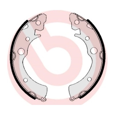 BREMBO Sada brzdových čeľustí S28505