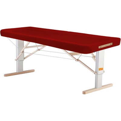 Clap Tzu Linea Ayurveda Prenosný elektrický masážny stôl Farba: PU vínová (wine red) Doplnky: sieťové napájanie 192 x 80 cm 30 kg 13 farieb