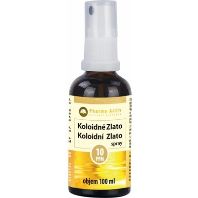 Pharma Activ Koloidní zlato 10 ppm spray 100 ml