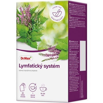 Dr. Max Lymfatický systém bylinný čaj 20 x 1,5 g