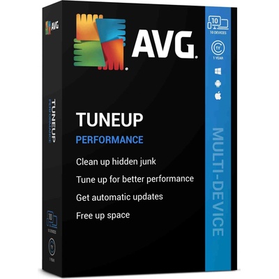 AVG PC TuneUp (Multi-Device) až 10 lic. 1 rok update tud.10.12m.r