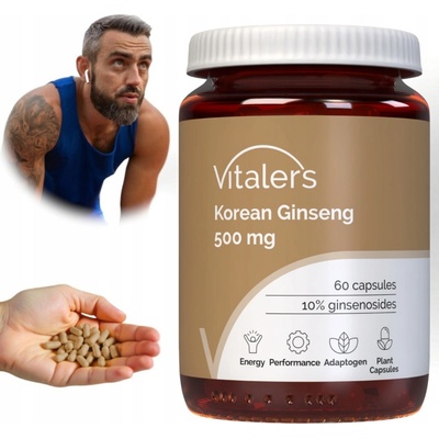 Vitaler's Kórejský ženšen 500 mg 60 kapsúl