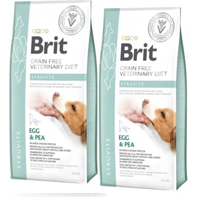 Brit Veterinary Diet Dog Grain Free Struvite 2 x 12 kg