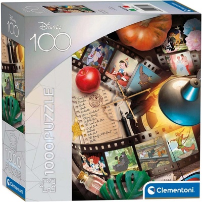 CLEMENTONI Disney 100 let: Filmová klasika 1000 dílků