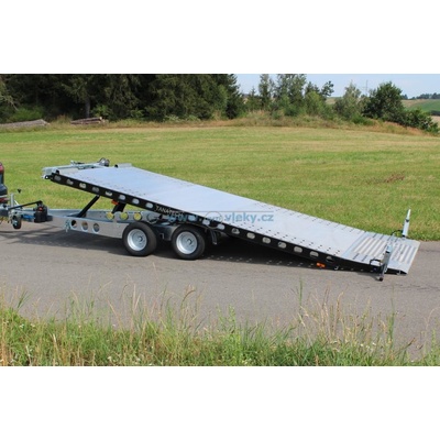 Wiola Přívěs L27G45P 404(+50)x204cm 2700kg sklopný autopřepravník – Hledejceny.cz