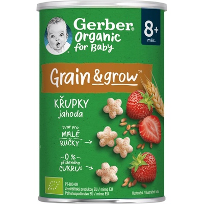 GERBER Organic chrumky arašidové 35 g