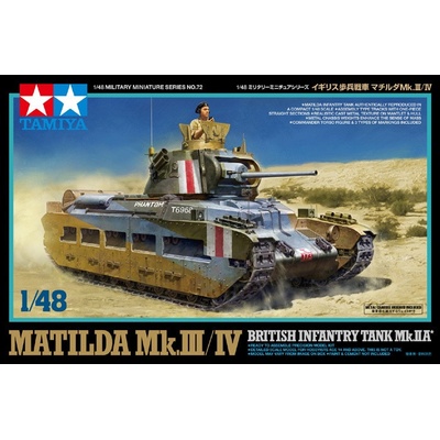 Tamiya Matilda Mk.III/IV British Infantry Tank 1:48