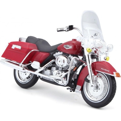 Maisto Harley Davidson FLHR Road King červená 1999 1:18
