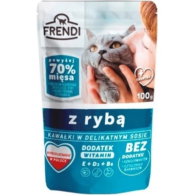 Frendi Kousky v omáčke s rybou 100 g
