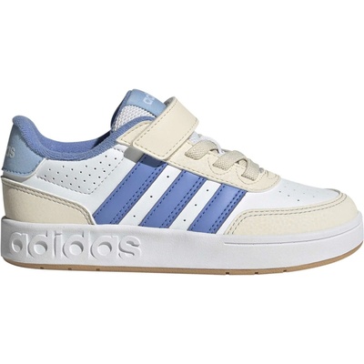 adidas detská voľnočasová obuv BREAKBASE J biela béžová svetlomodrá