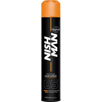 Lak na vlasy extra silný Nishman 400 ml