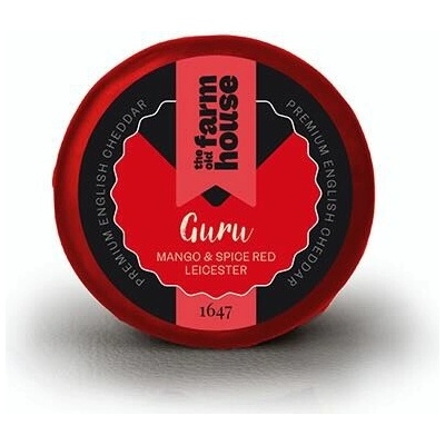 The Old Farm House Mango & Spice Red Leicester Baby Cheddar s příchutí 200 g