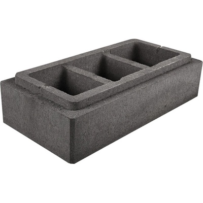 Diton Tvárnice plotová Verso 600×300×150 mm sloupková černá (36)