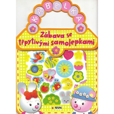Kabelka Zábava s třpytivými samolepkami