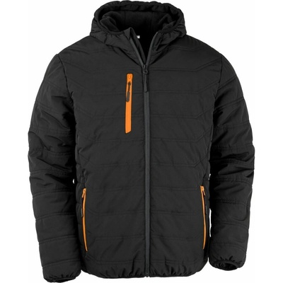 Result Recycled R240X zimná bunda "Black Compass" 30.240X black/orange