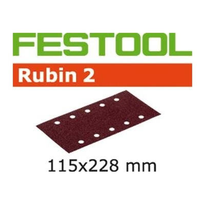 Festool STF 115X228 P60 RUBIN 2/50 Brusný papír (499031)