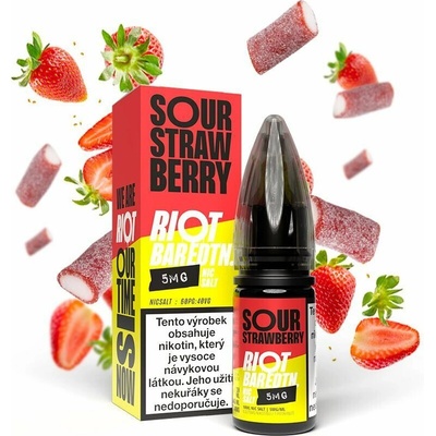 Riot Labs BAR EDTN Salt Sour Strawberry 10 mg 10 ml