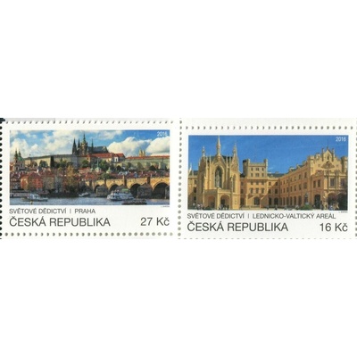 Česká pošta (2016) č. 900 - 901 ** - Česká republika - Světové dědictví