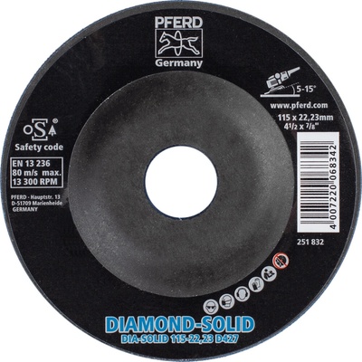 Pferd brúsny kotúč 115 x 22,23 mm 36611542
