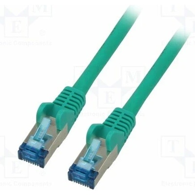 Goobay 69371 Patch S/FTP Kat: 6a RJ45 vidlice z obou stran lanko Cu