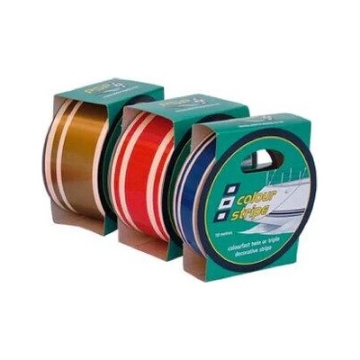 PSP MARINE TAPES PSP samolepiaca dekoračná lepiaca páska 44 mm x 10m tmavomodrá s mi pásikmi